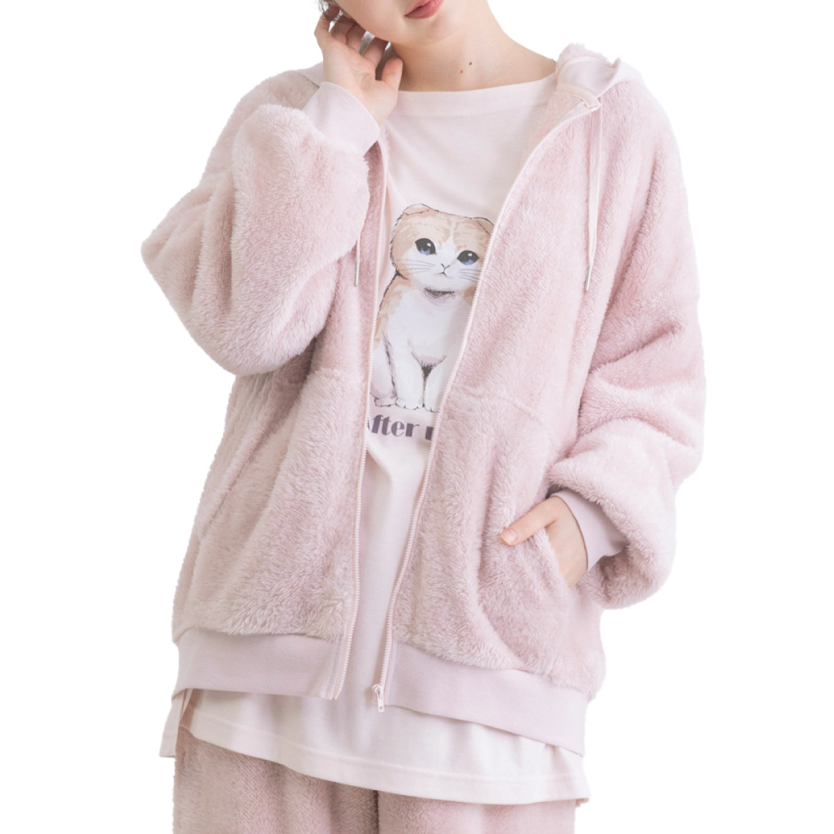 marai（マーライ） ルームウェア セットアップパジャマ もこもこ