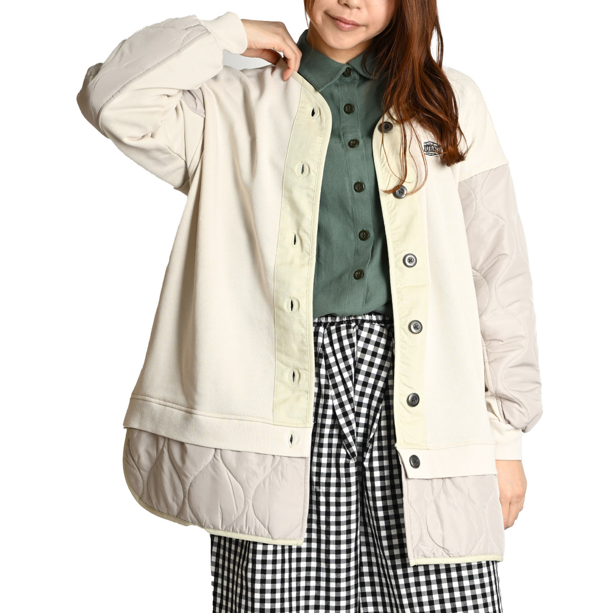 美品★MaxMara★春の羽織り★ビジュー装飾4wayリバーシブルコート 美品☆MaxMara☆春の羽織り☆ビジュー装飾4wayリバーシブルコート