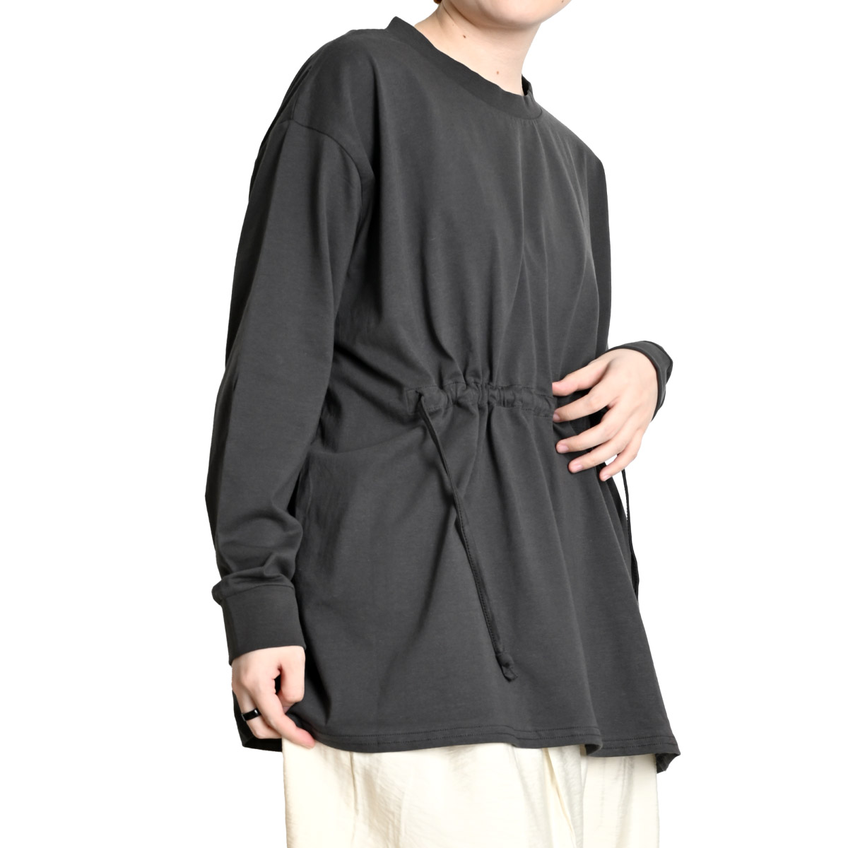 marai Tシャツ カットソー 長袖 レディース ロンT 気分を