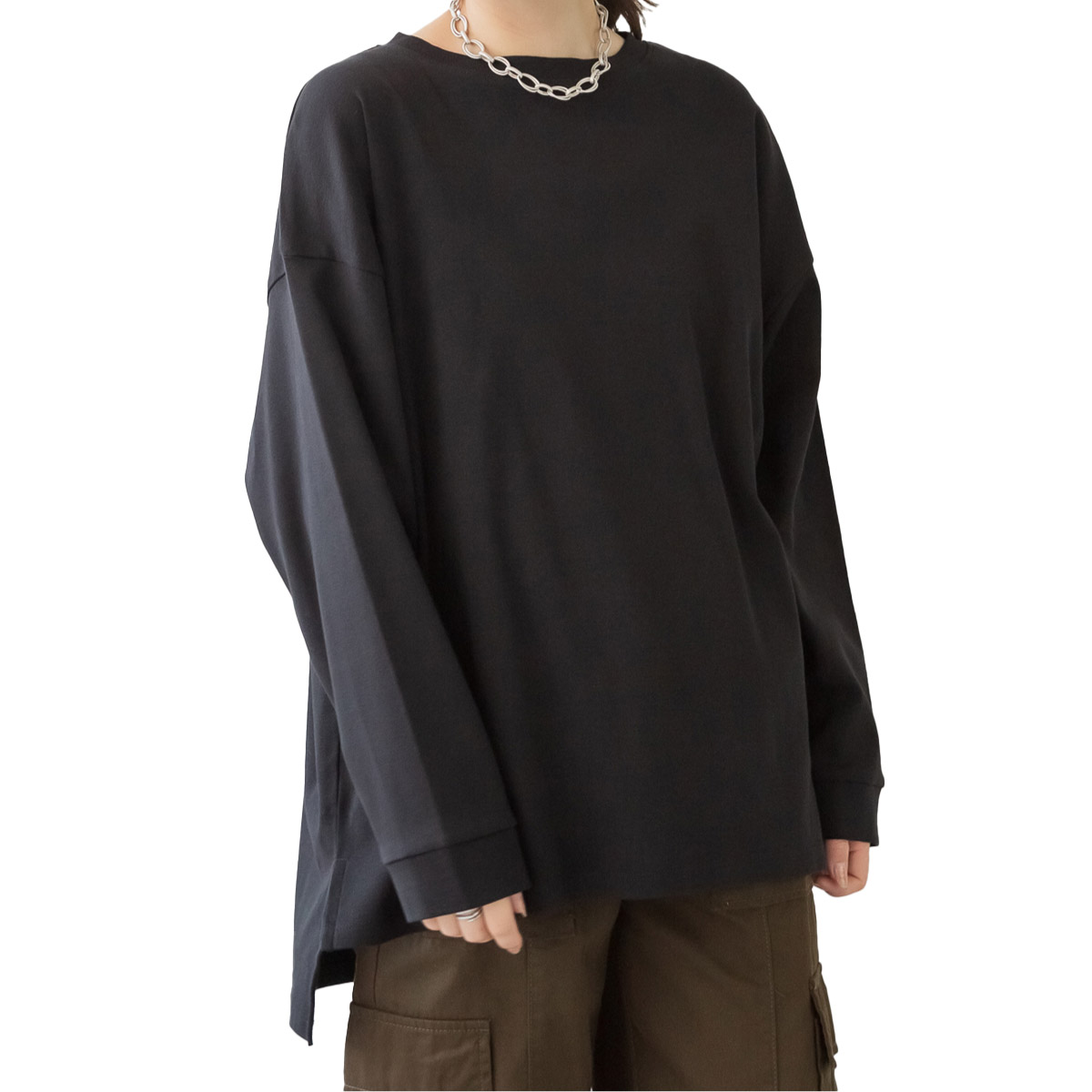 marai（マーライ） カットソー 長袖 レディース ロンT ドルマン