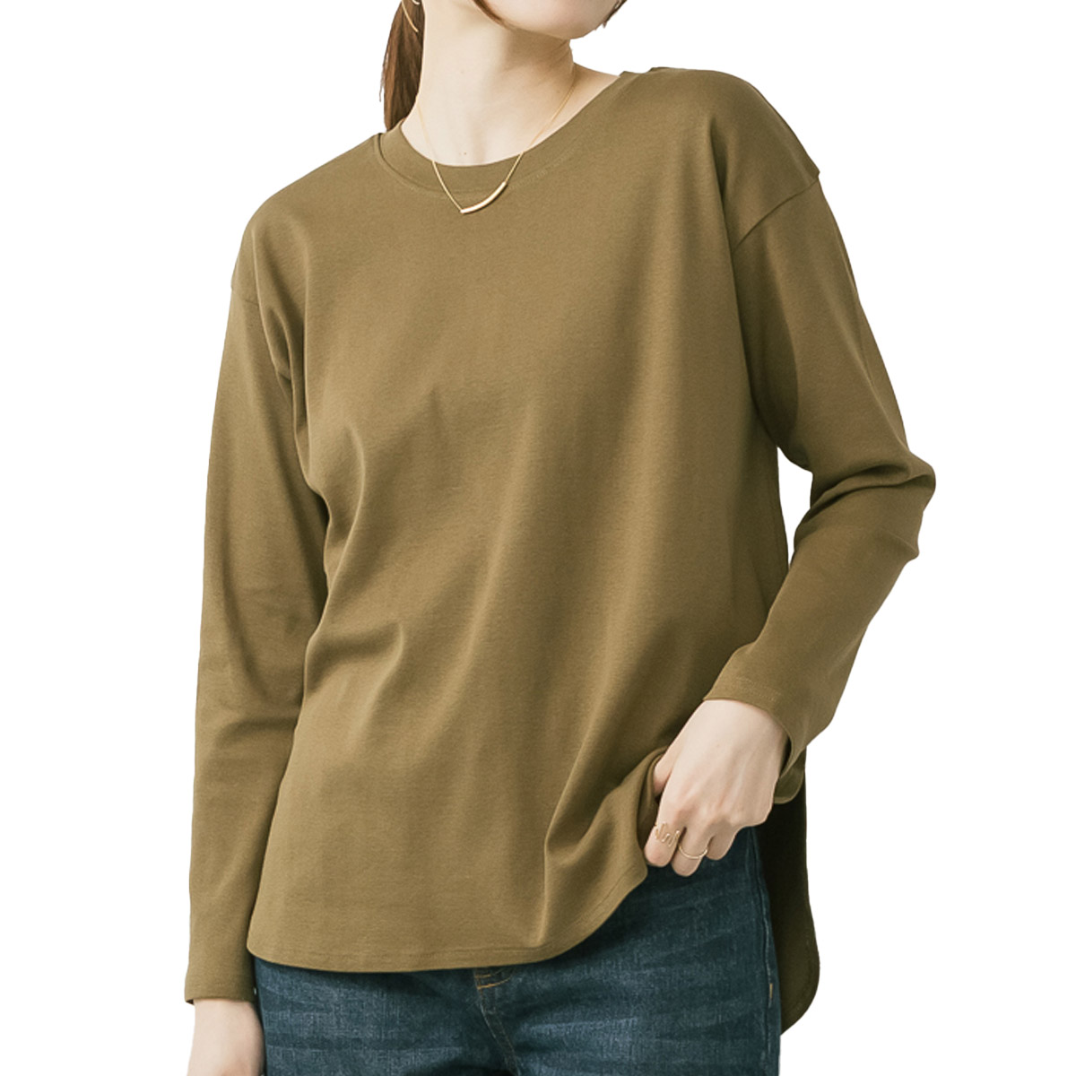 marai（マーライ） ロンT レディース 長袖 カットソー ロングTシャツ