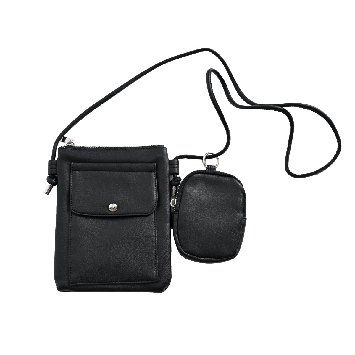 マックスマーラ ショルダー バッグ ミニ スマホ 財布 がすっぽり入ります クロ Max Mara - マックスマーラ ショルダー バッグ ミニ スマホ 財布 が