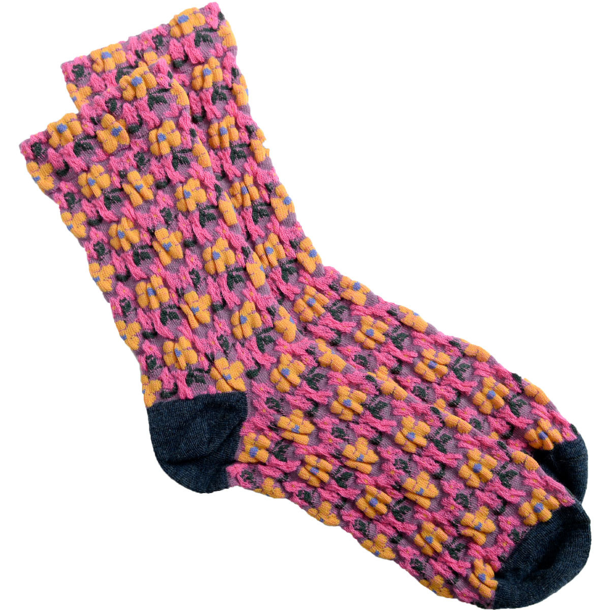 靴下 レディース メンズ クルー丈 カラフル 夏 おしゃれ