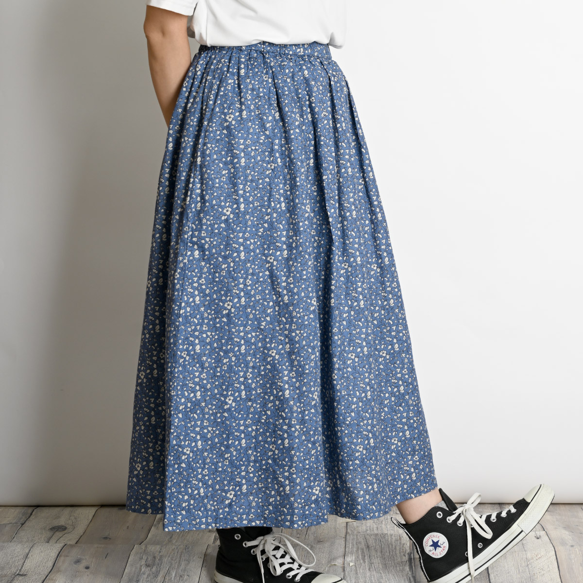 marai（マーライ） 花柄 スカート レディース ロングスカート 今日の私