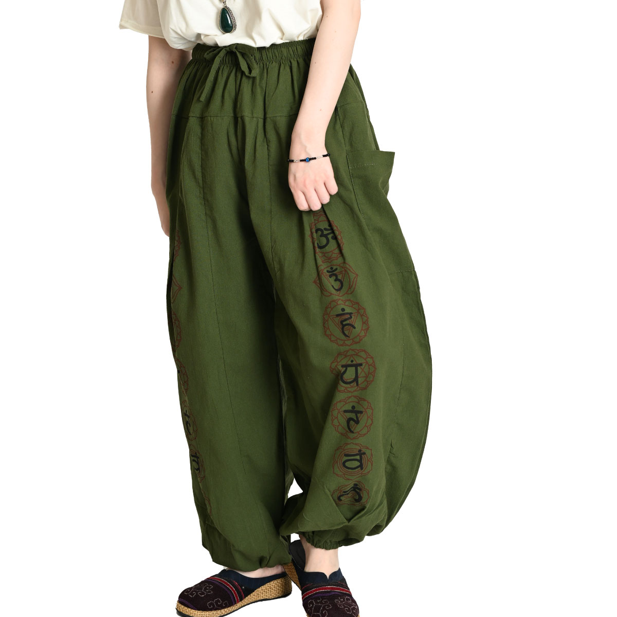 marai（マーライ） サルエルパンツ メンズ レディース 春 夏