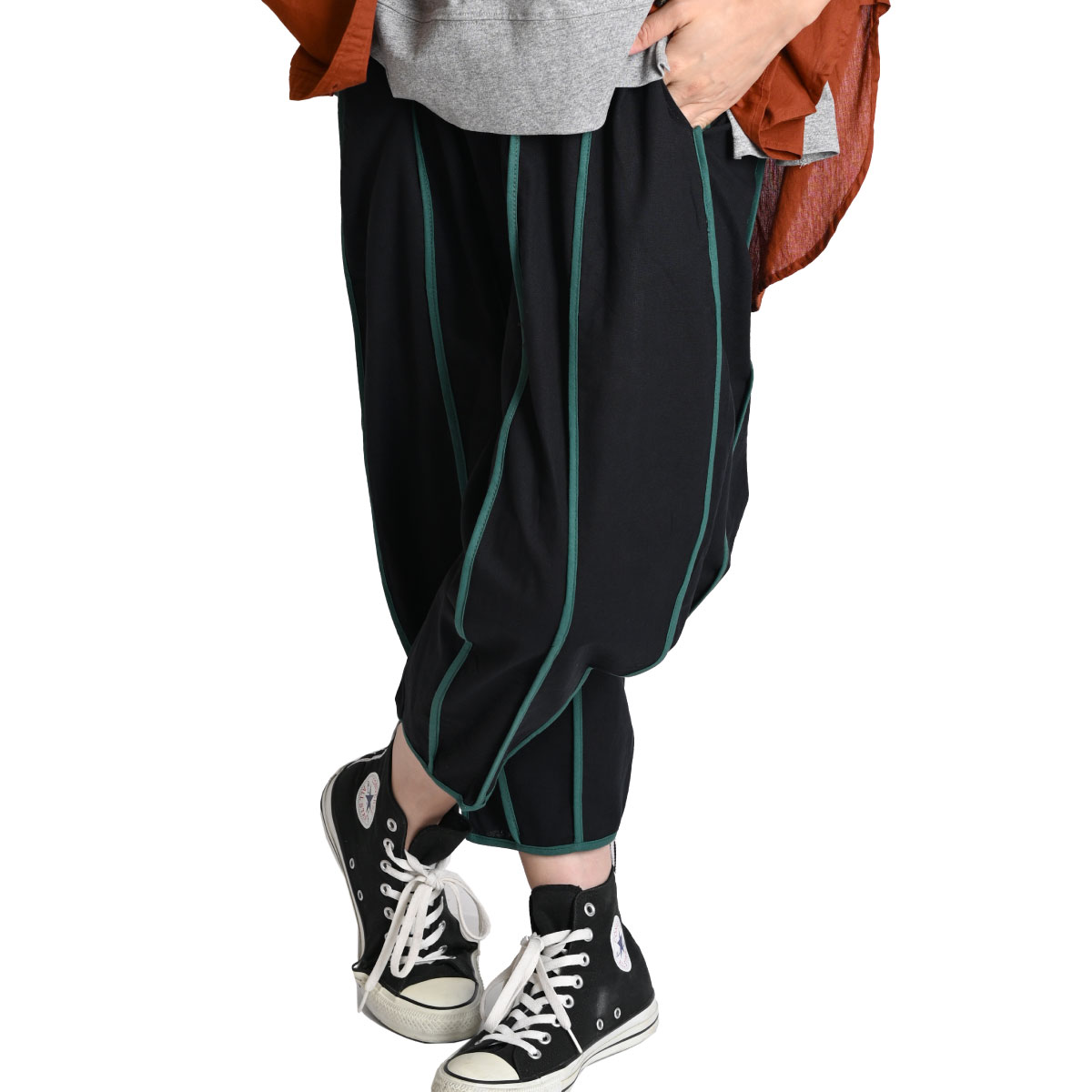 【美品】Y-3 　サルエルパンツ　18SS　2018年春夏　タイパンツ　バルーン 美品】Y-3 サルエルパンツ18SS2018年春夏タイパンツバルーン
