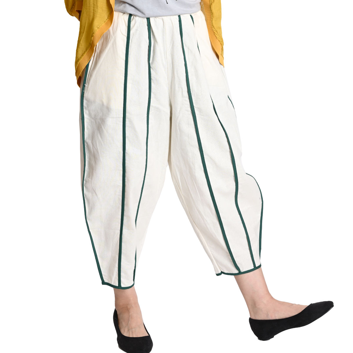 marai（マーライ） バルーンパンツ レディース 綿 麻 春 夏 秋