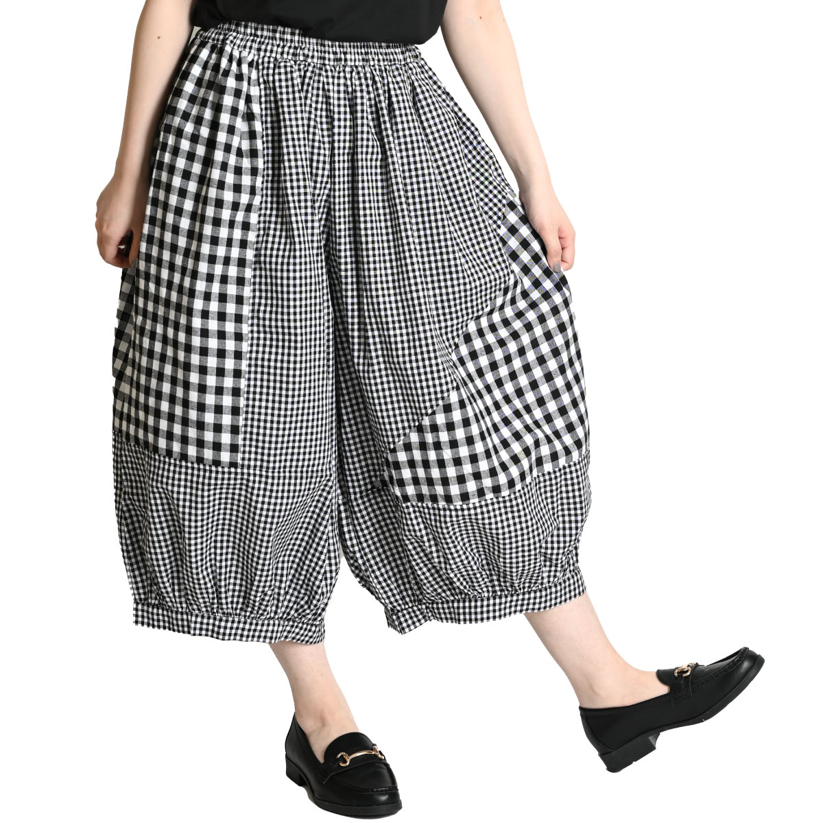 marai ワイドパンツ レディース 春 夏 ガウチョパンツ バルーン