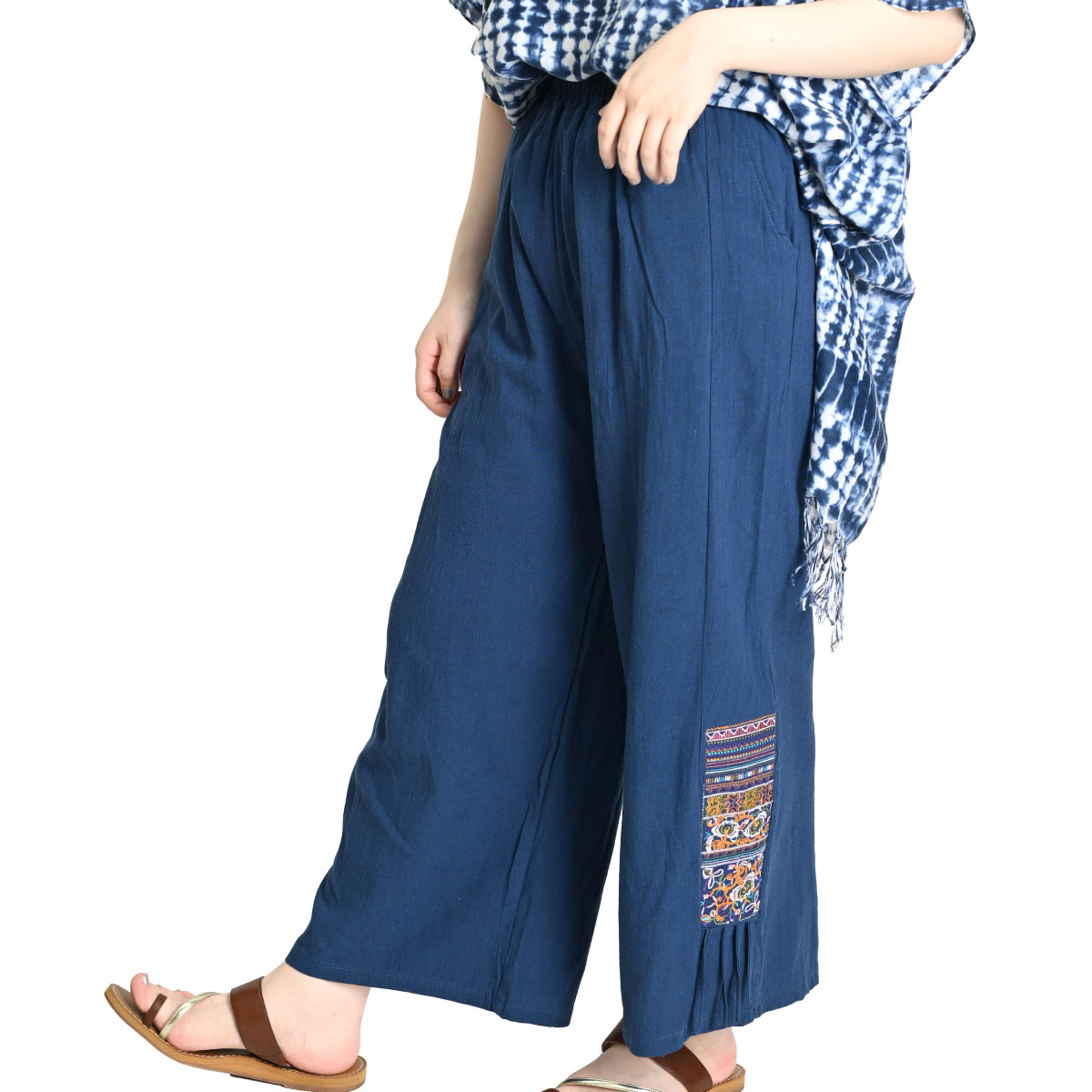 marai ワイドパンツ レディース カジュアル オシャレを格上げ