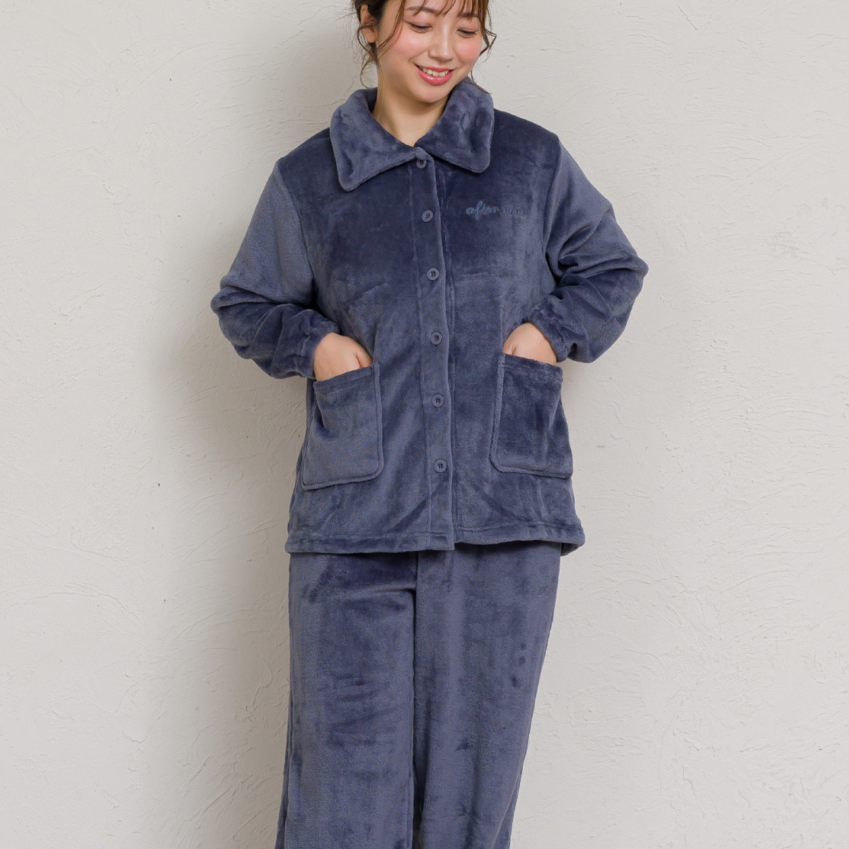 marai パジャマ レディース もこもこ ルームウェア フランネル