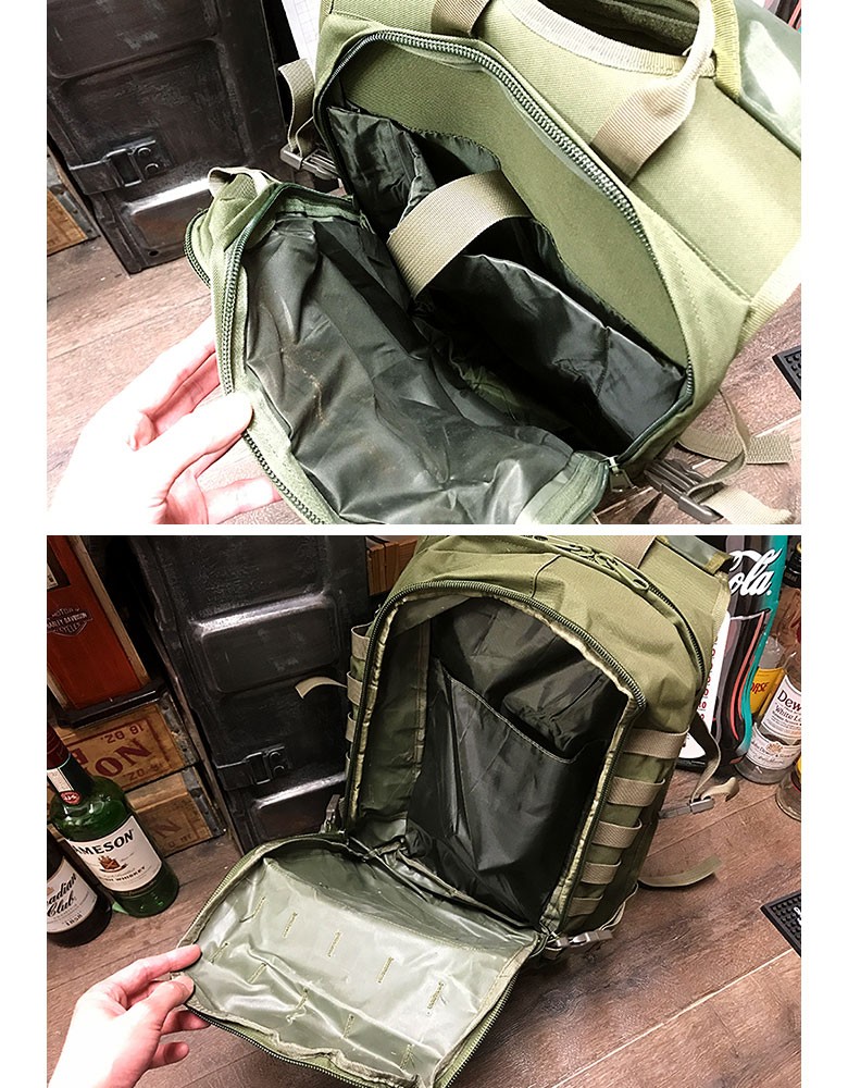 ミリタリーバックパック E4 ミリタリー バックパック モスグリーン [ 鞄 カバン バッグ