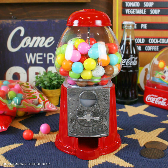 B4 ガムボールマシーン バンク オールド・コロンビア 15インチ 鍵付き