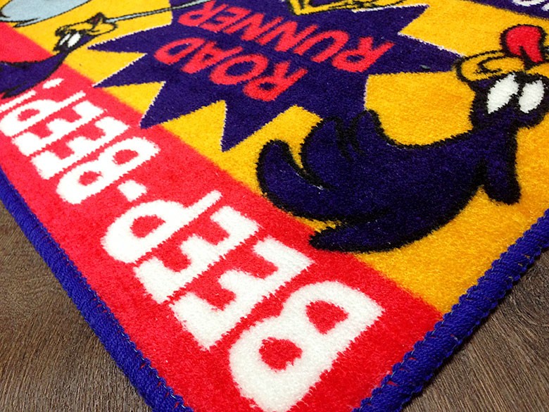 E4 ロードランナー フロアマット Beep // 玄関マット アメリカン雑貨