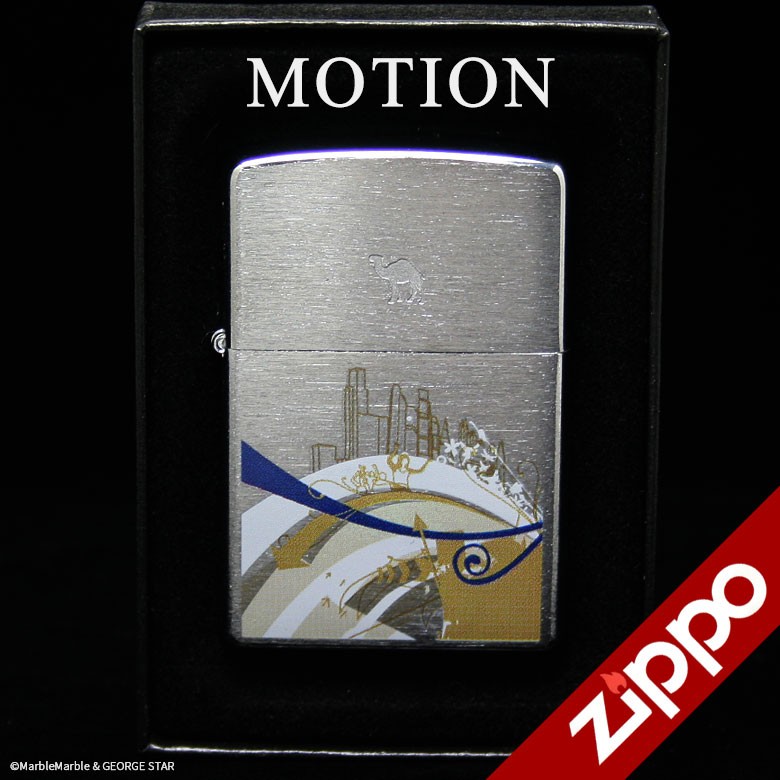 F1 Zippo（ジッポー）ライター CAMEL（キャメル） MOTION 2005