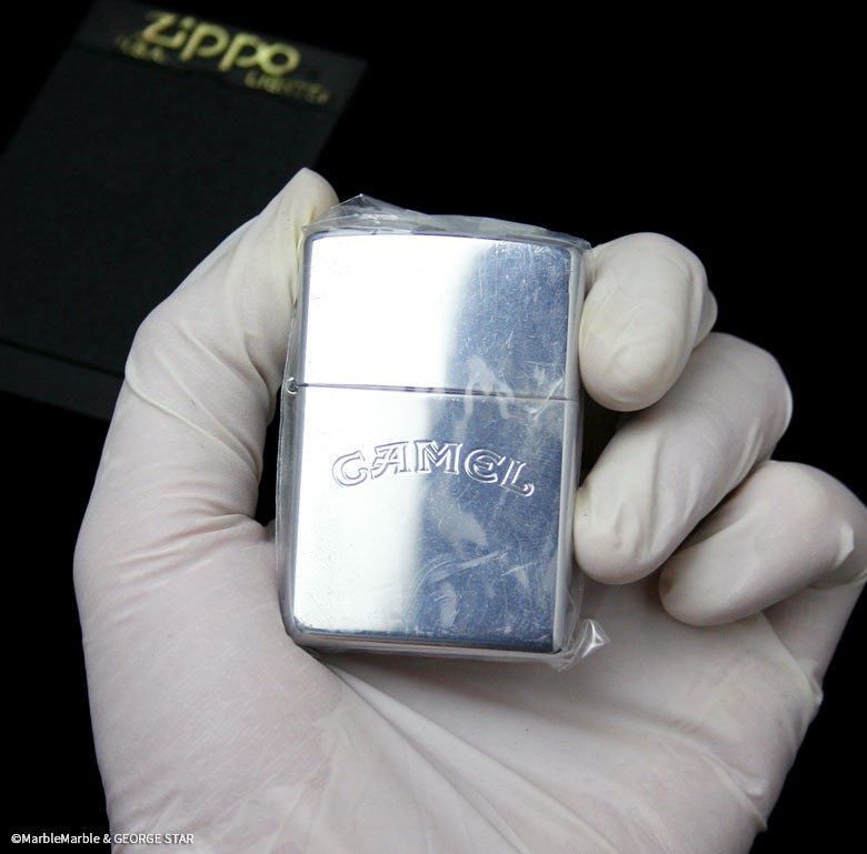 F1 Zippo（ジッポー）ライター CAMEL（キャメル）1999年 ドイツ限定品 シンプルロゴ クローム // アメリカン雑貨 / 喫煙具 /  ジッポ : zak-smo-00131-003 : アメリカン雑貨のマーブルマーブル - 通販 - Yahoo!ショッピング