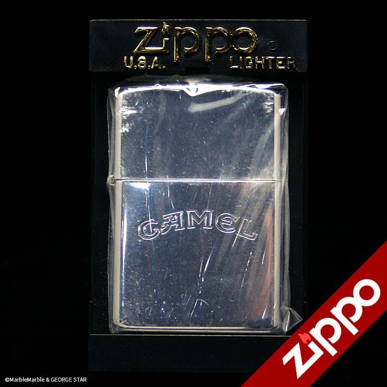 F1 Zippo（ジッポー）ライター CAMEL（キャメル）1999年 ドイツ限定品 シンプルロゴ クローム // アメリカン雑貨 / 喫煙具 /  ジッポ : zak-smo-00131-003 : アメリカン雑貨のマーブルマーブル - 通販 - Yahoo!ショッピング