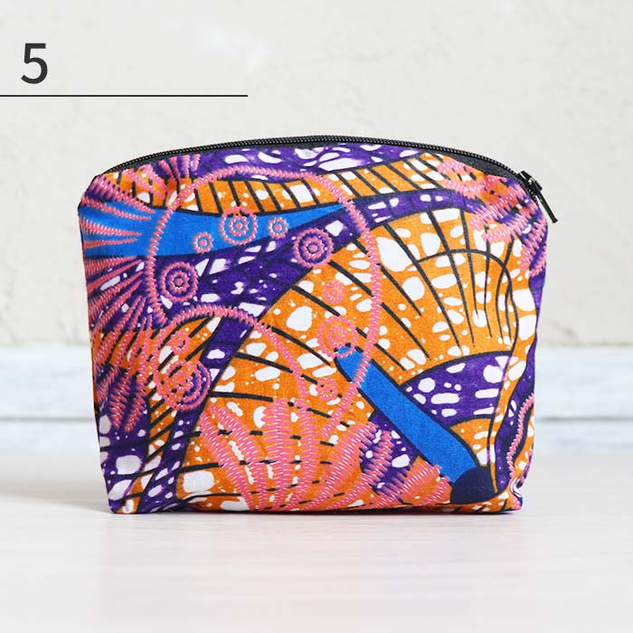 ポーチ 小物入れ エスニック アジアン 雑貨 アフリカン バティック
