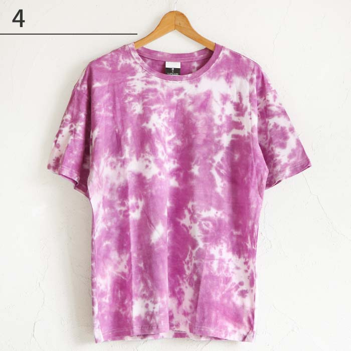 Tシャツ 半袖 タイダイTシャツ タイダイ染め エスニックトップス  