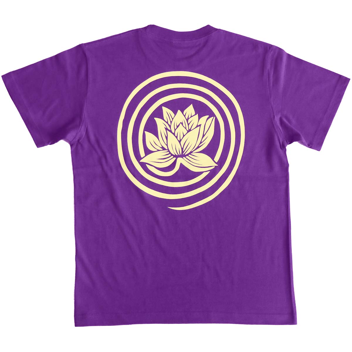 エスニック Tシャツ アジアン 半袖 ロータス 蓮 ハス 花 ファッション