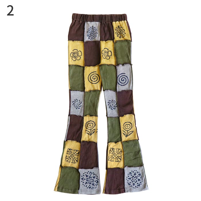 フレアパンツ ストレッチパンツ ロング丈 ズボン レギンス レギパン