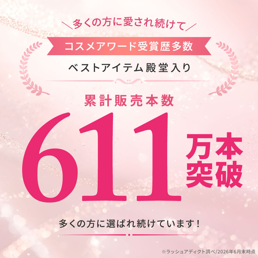 ラッシュアディクトの販売実績