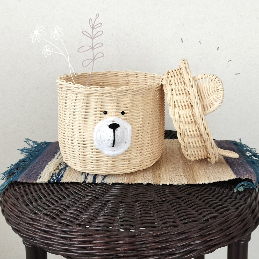 くまちゃんペーパーホルダー5