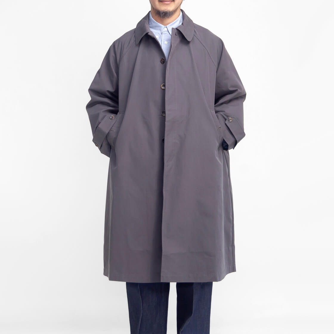 Kelen（ケレン） バルカラーコート GRAVES ギャバジン メンズ : MARC