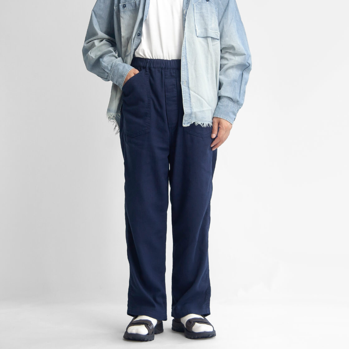 goood.さま専用 OMNIGOD（オムニゴッド） リネンコットンツイル PWイージーパンツ 日本