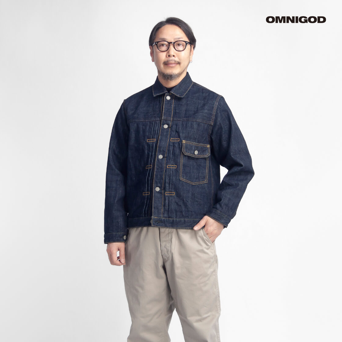 OMNIGOD（オムニゴッド） OMNIGOD 1ST デニムジャケット Gジャン 日本