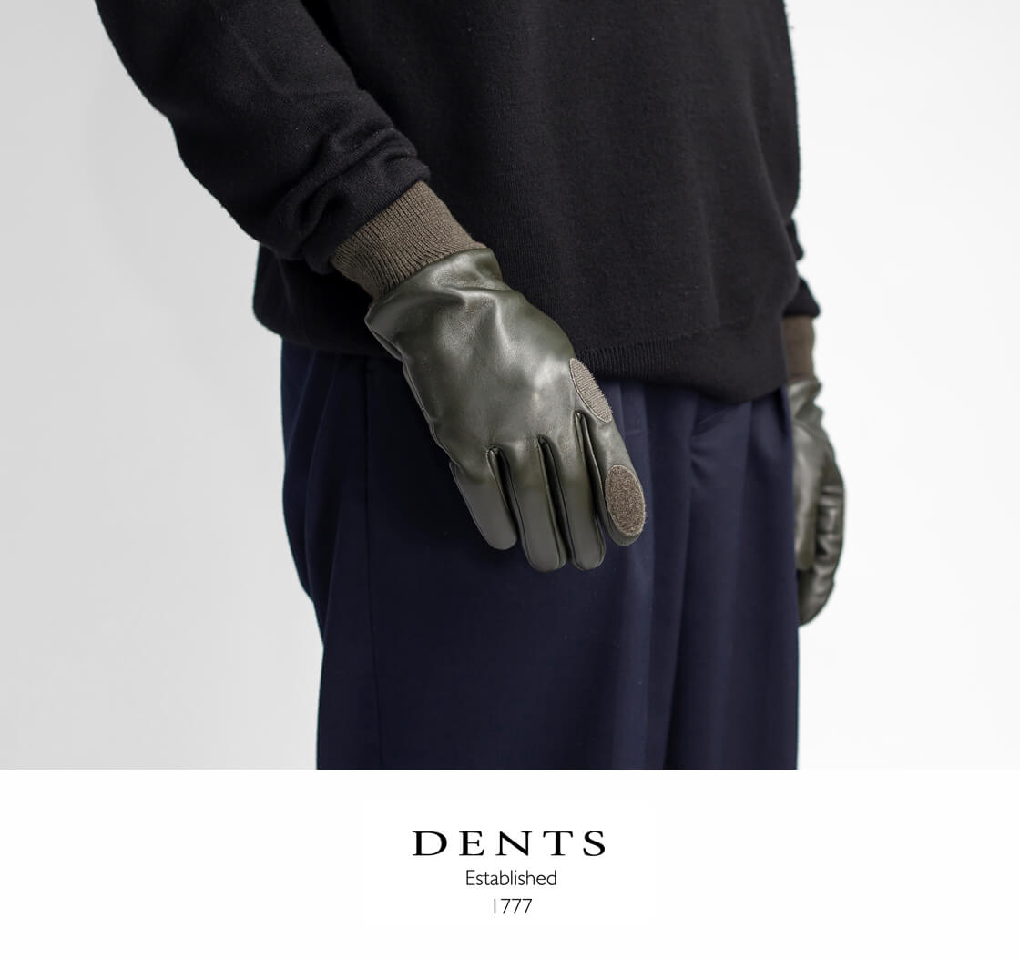 DENTS（デンツ） DENTS SPEYSIDE 撥水ヘアシープレザー 手袋 37-0615