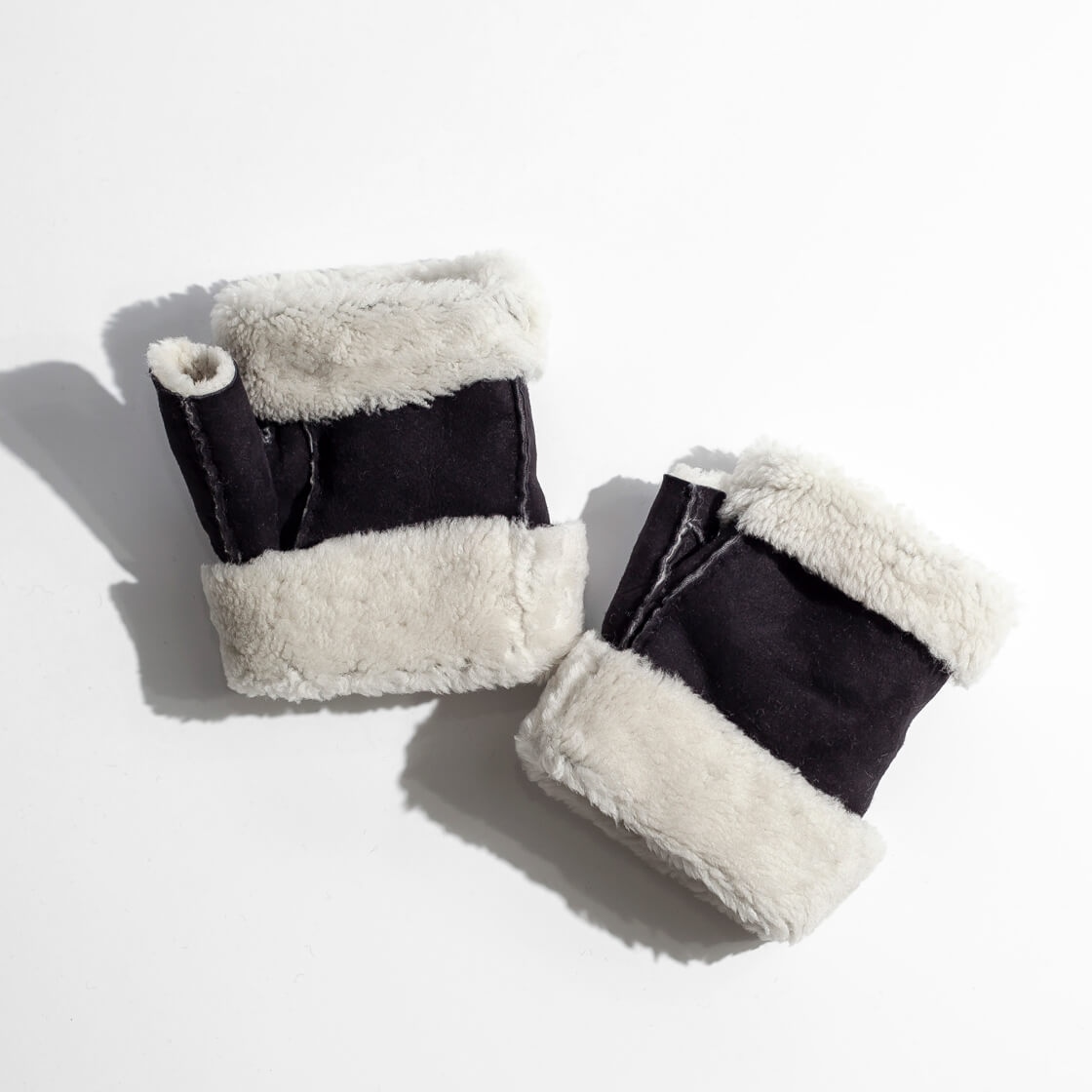 Glencroft グレンクロフト ムートン フィンガーレスグローブ 指ぬき