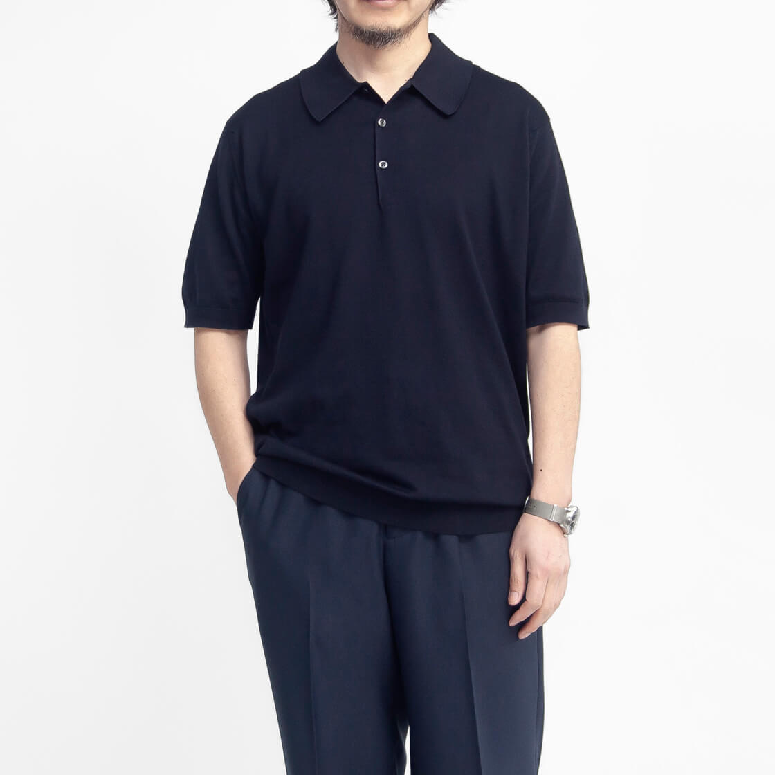 JOHN SMEDLEY ニットポロシャツ ISIS L JOHN SMEDLEY｜ジョンスメドレー日本公式