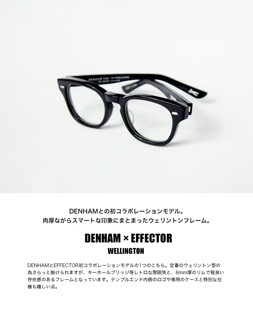 週末限定価格 EFFECTOR DENHAM4 小物 サングラス/メガネ 小物