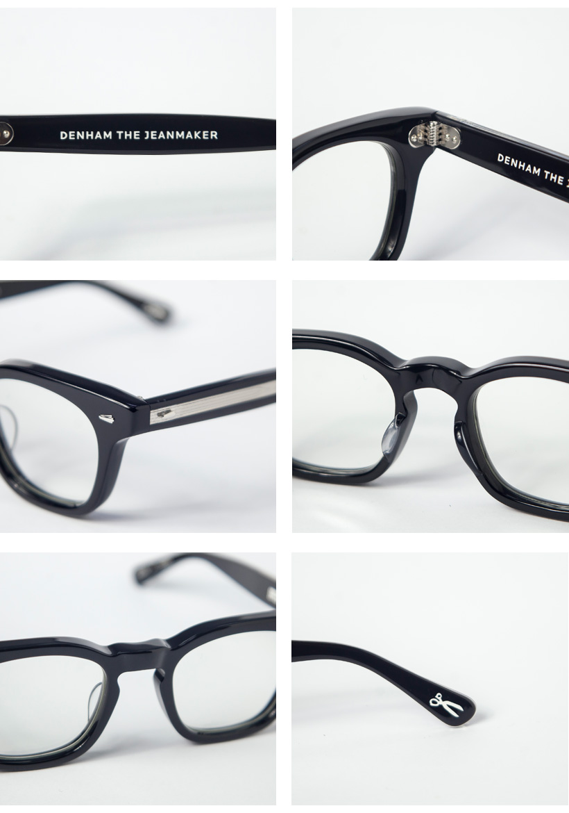 EFFECTOR（エフェクター） デンハム5 DENHAM5 スクエア メガネ 伊達 度