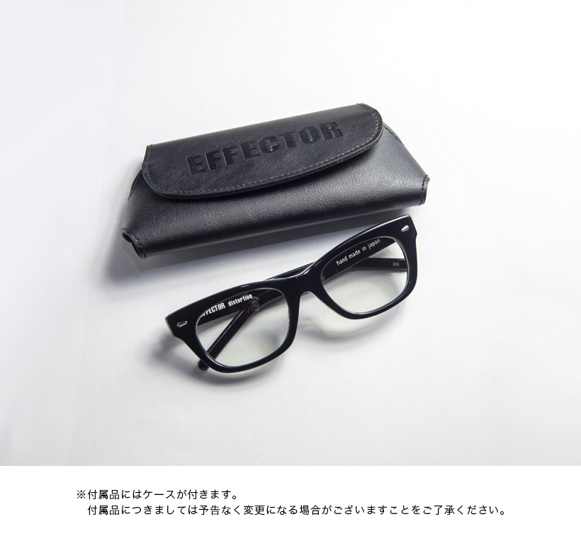 EFFECTOR（エフェクター） distortion メガネ 伊達 度付き : MARC