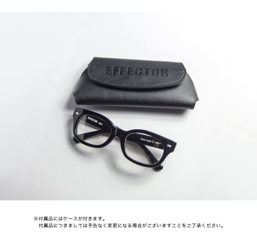美品 EFFECTOR エフェクター fuzz ファズ 度付き EFFECTOR（エフェクター） fuzz メガネ 伊達 度付き : MARC ARROWS