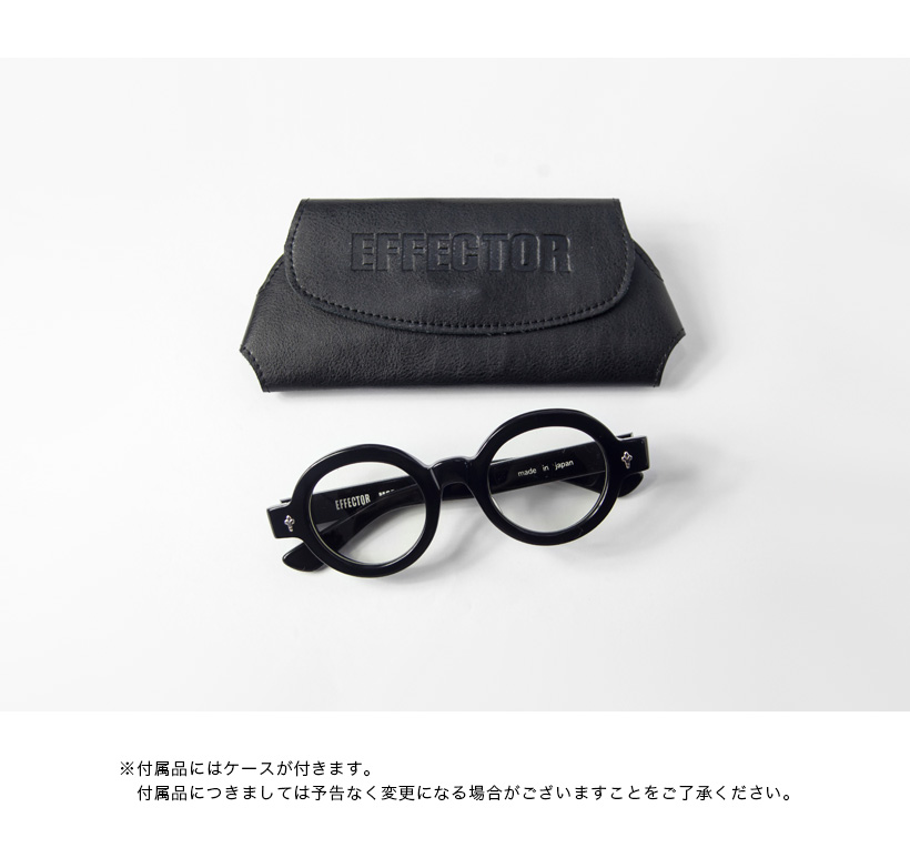EFFECTOR エフェクター モデラート MODERATO ラウンドフレーム メガネ 