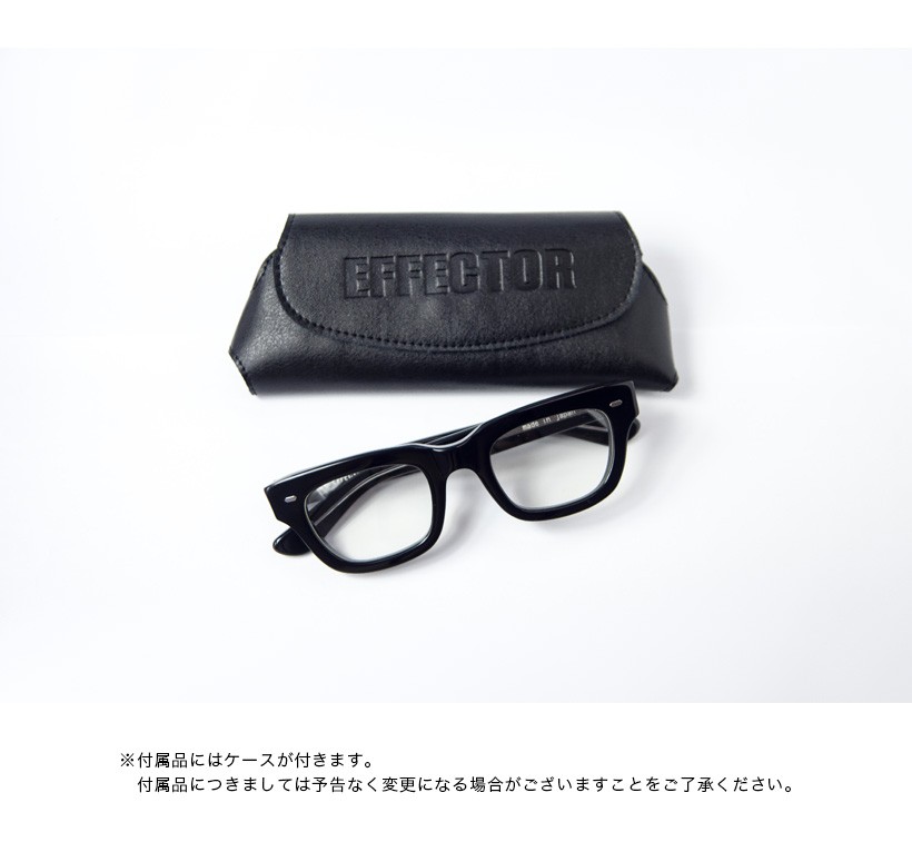 EFFECTOR エフェクター Munakata ムナカタ メガネ 伊達 度付き : gls