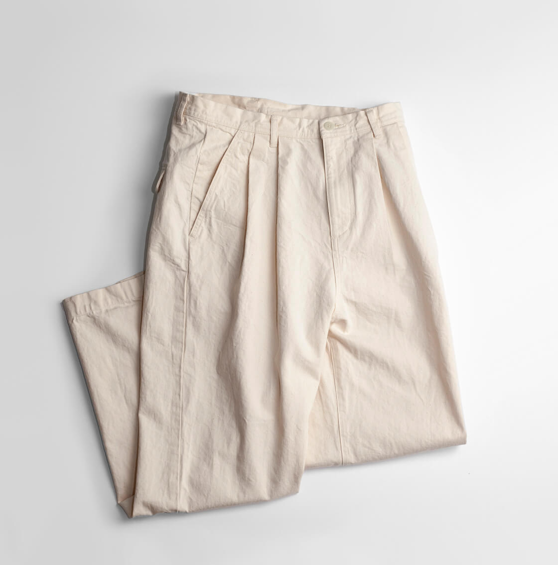 have a good day ハブアグッドデイ デニム タックパンツ ワイドパンツ トラウザーズ 日本製 メンズ