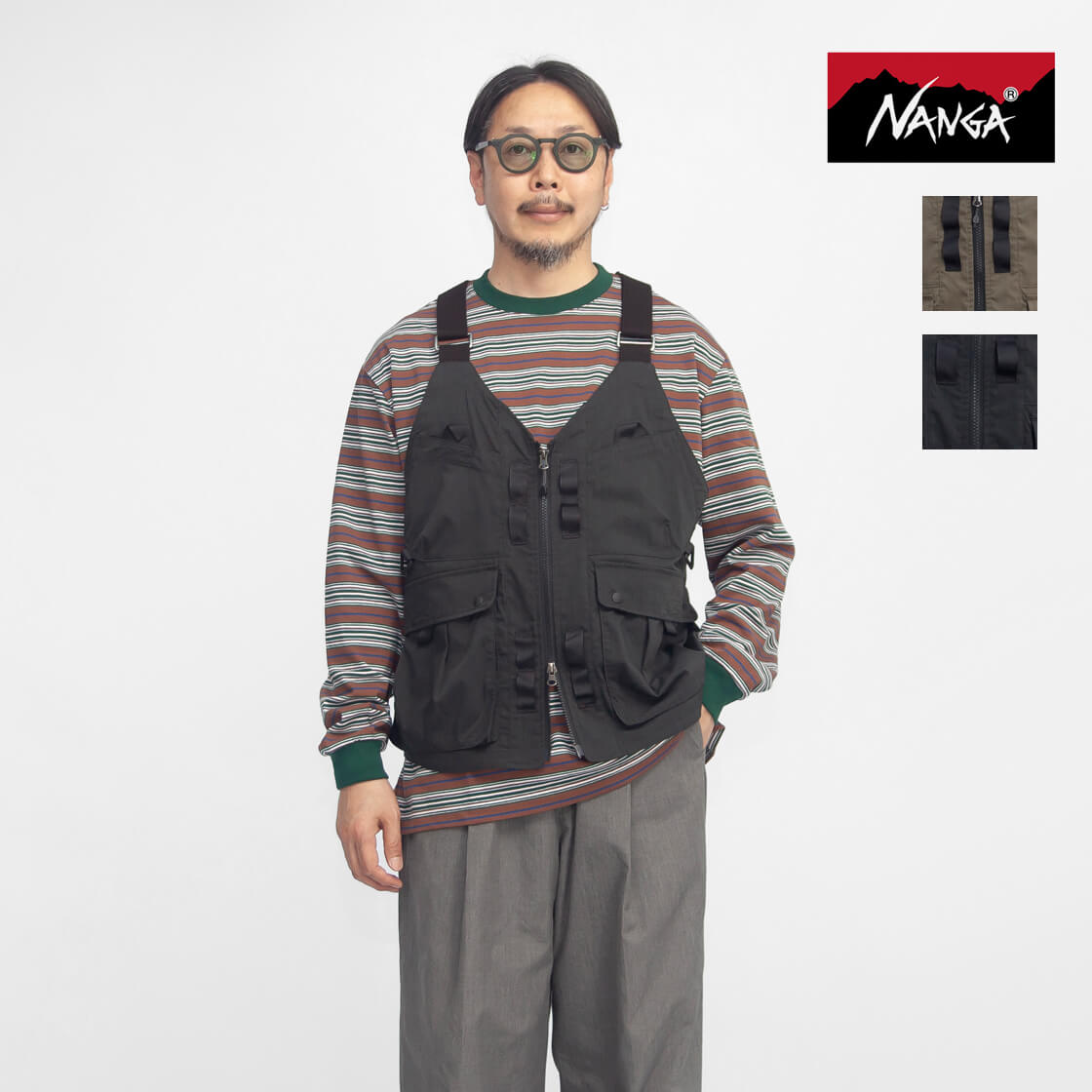 NANGA ナンガ ヒノック リップストップ ユーリティ ベスト NANGA（ナンガ） ヒノックリップストップユーティリティベスト メンズ