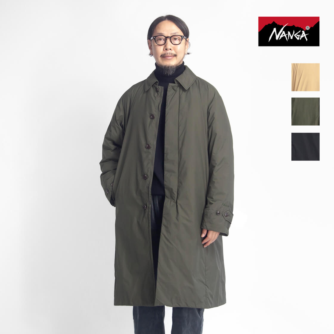 NANGA（ナンガ） バルカラーコート DOWN BAL COLLAR COAT メンズ