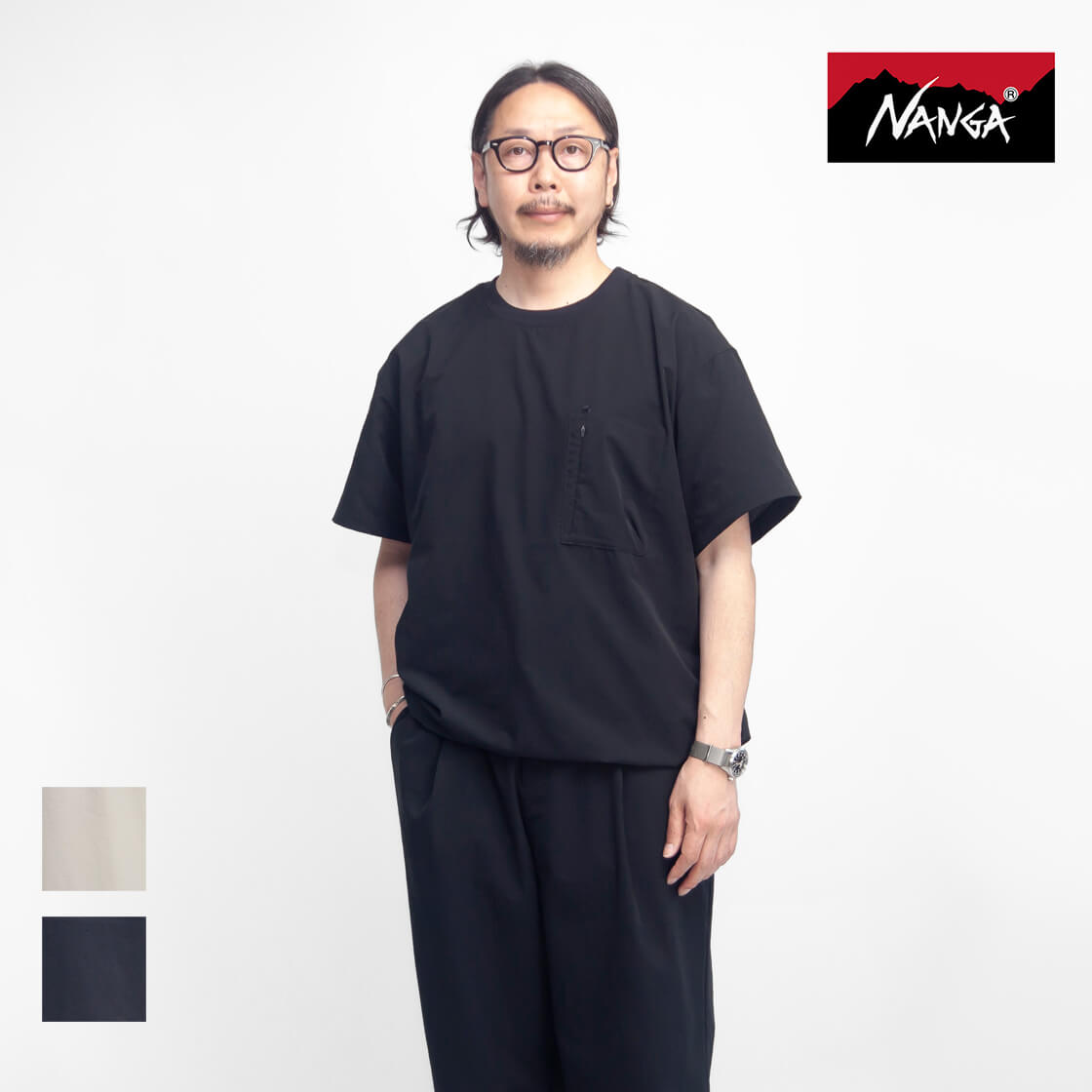 NANGA（ナンガ） NANGA DOTAIR COMFY TEE ドットエアコンフィーティー