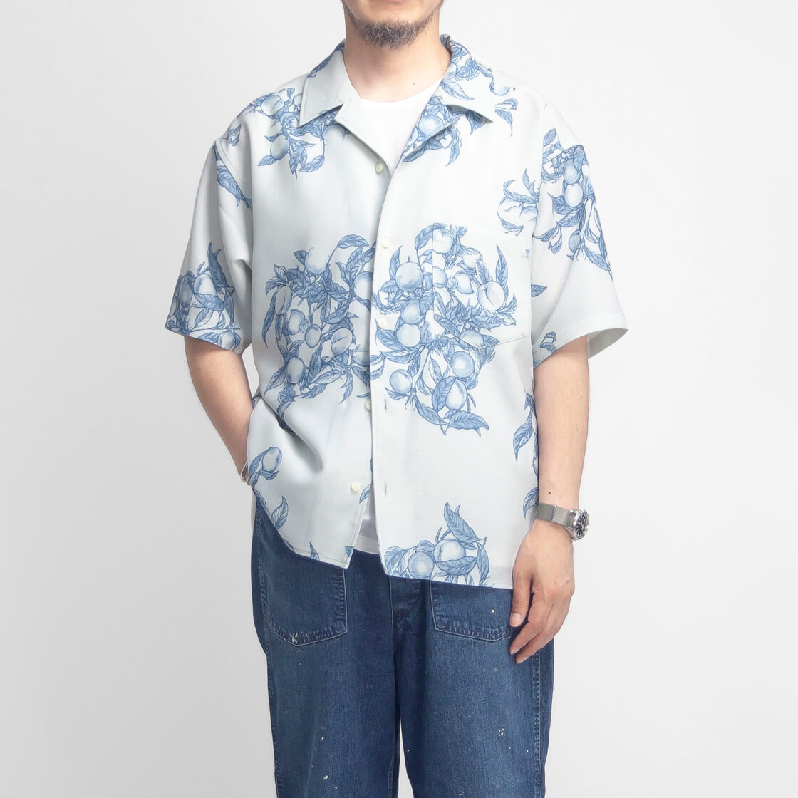 NANGA ナンガ HOLI ホーリー SALUD SHIRT サルーシャツ オープン