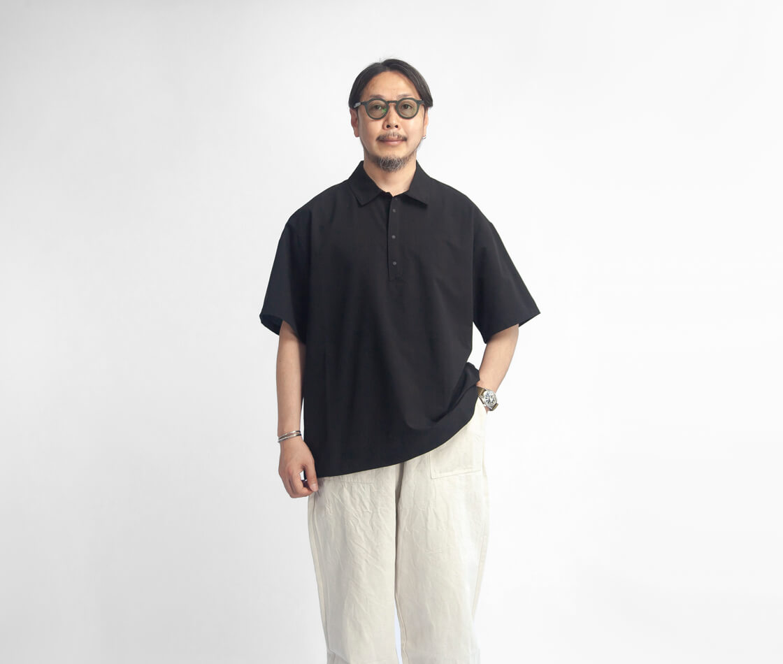 NANGA（ナンガ） NANGA DOTAIR COMFY POLO SHIRT ドットエアコンフィー