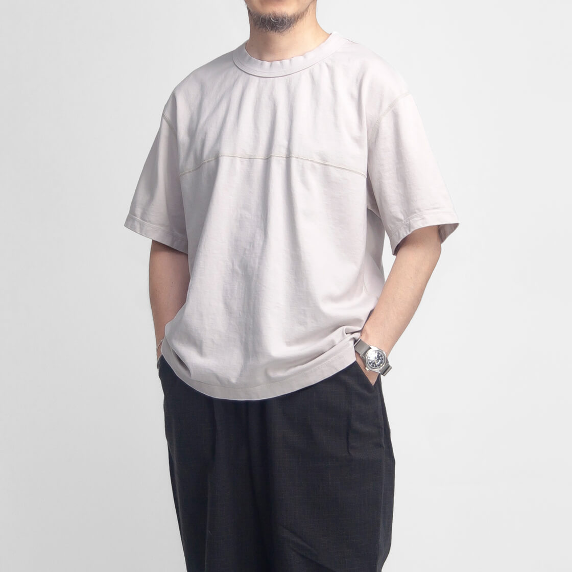 HAVE A GOOD DAY（ハブアグッドデイ） 引き揃え天竺 ルーズフィット 