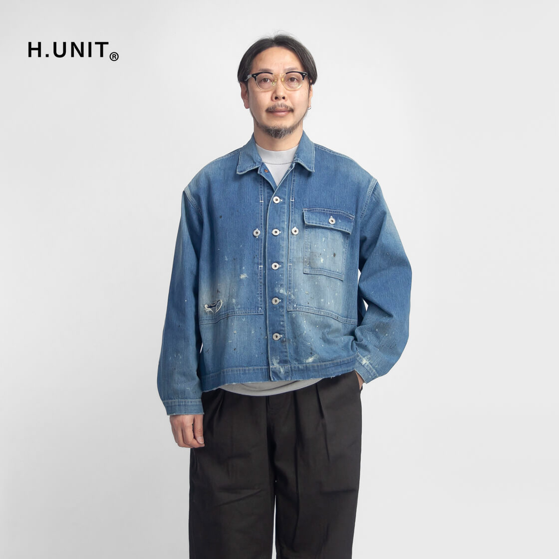 H.UNIT STORE LABEL エイチユニット H.UNIT P-44 デニムジャケット
