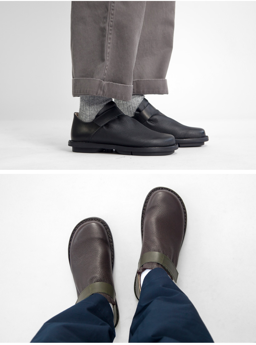 trippen（トリッペン） trippen BEUTEL ベルクロストラップ レザー