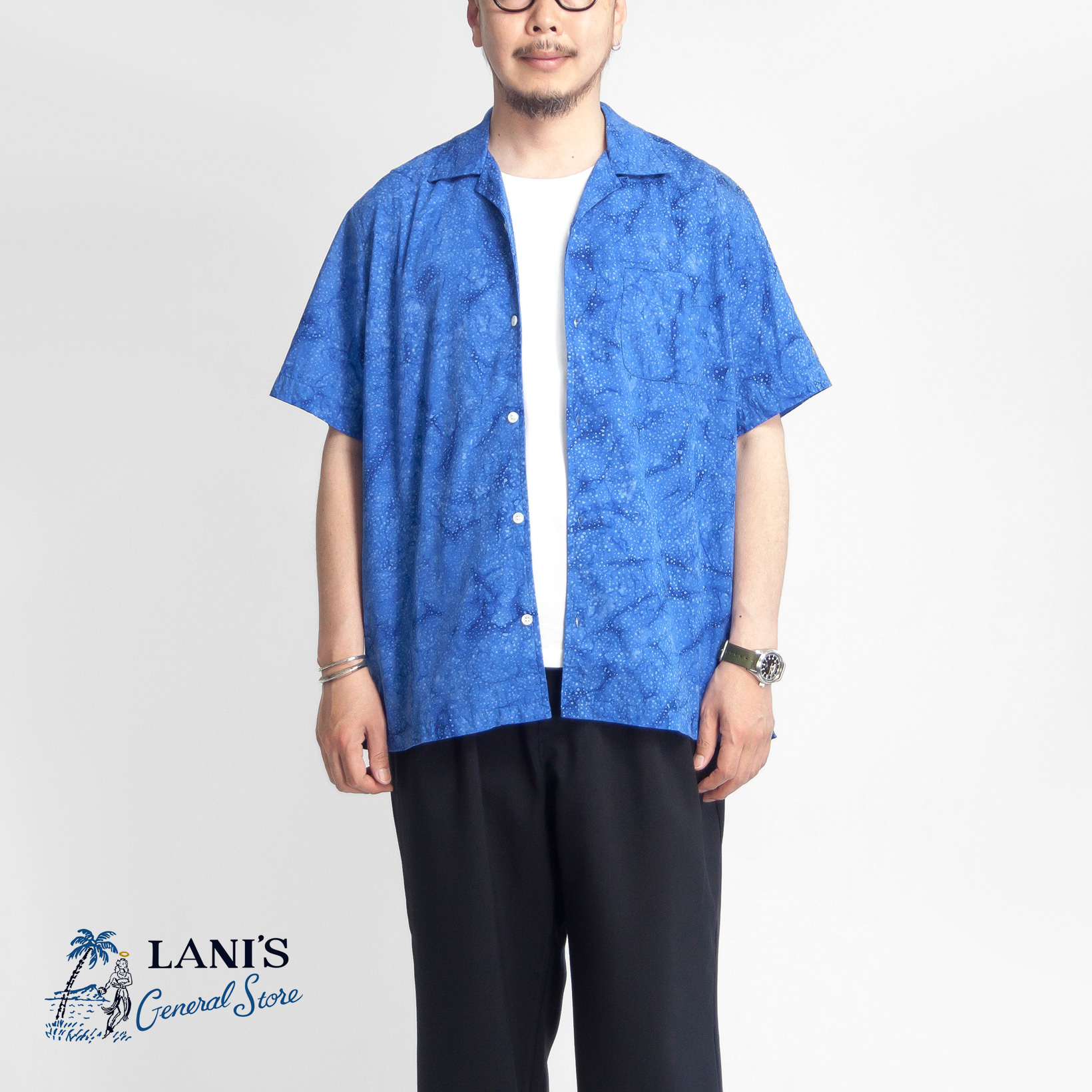 セール価格】 ラニーズ LANI'S General Store バティックアロハシャツ