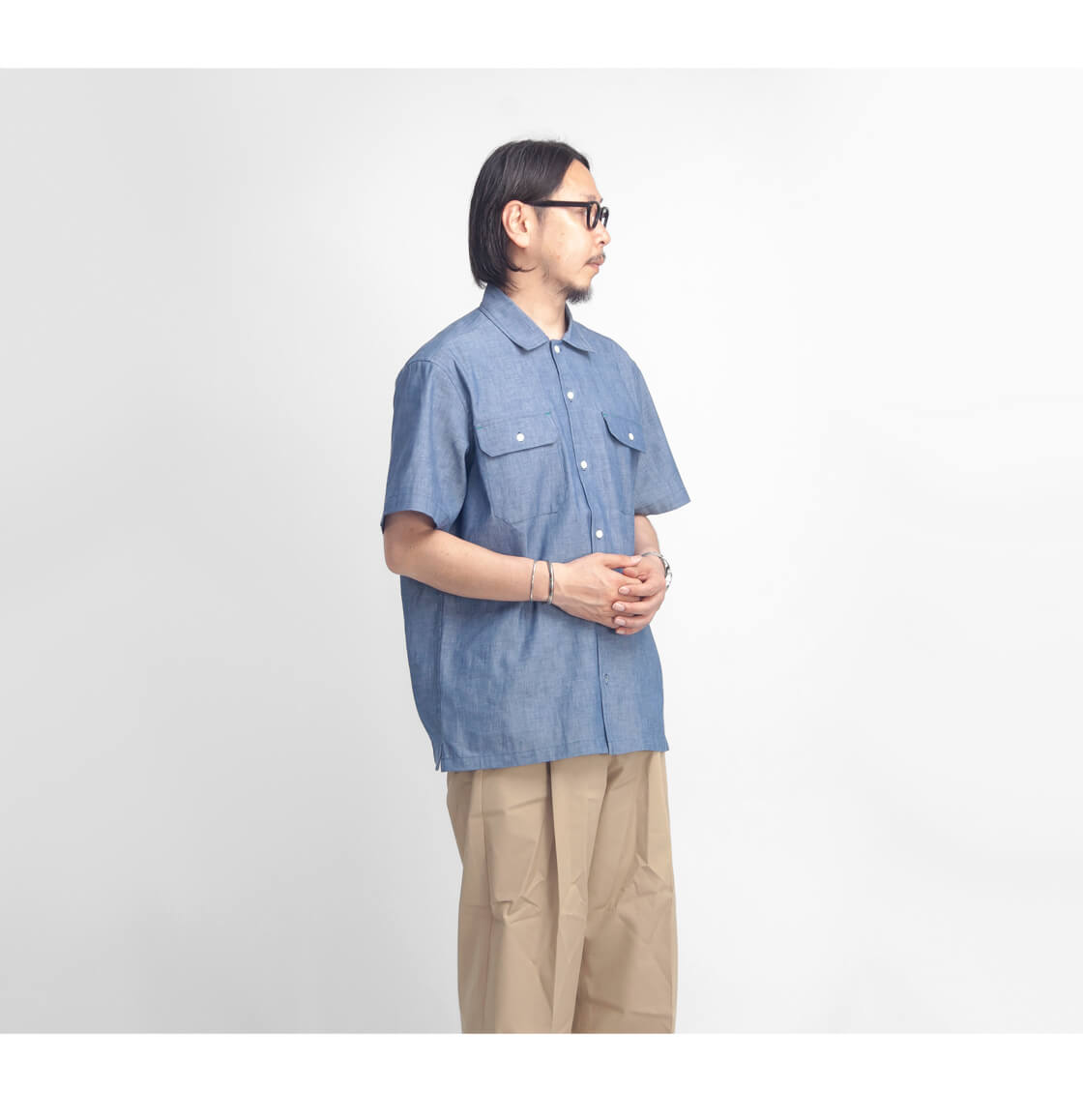 ラニーズジェネラルストア LANI'S General Store シャンブレー 半袖
