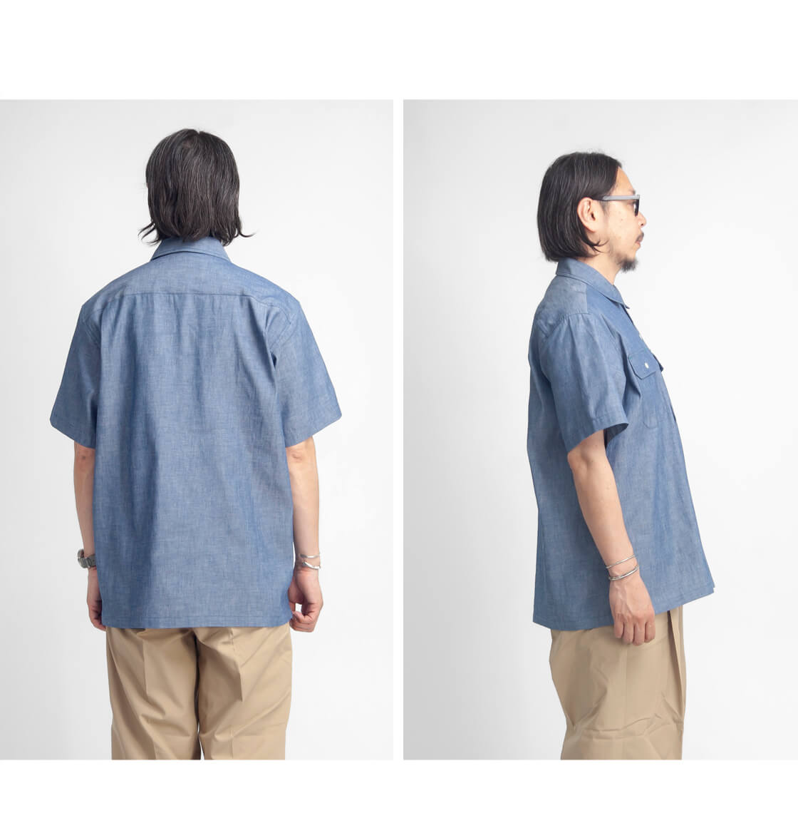 ラニーズジェネラルストア LANI'S General Store シャンブレー 半袖